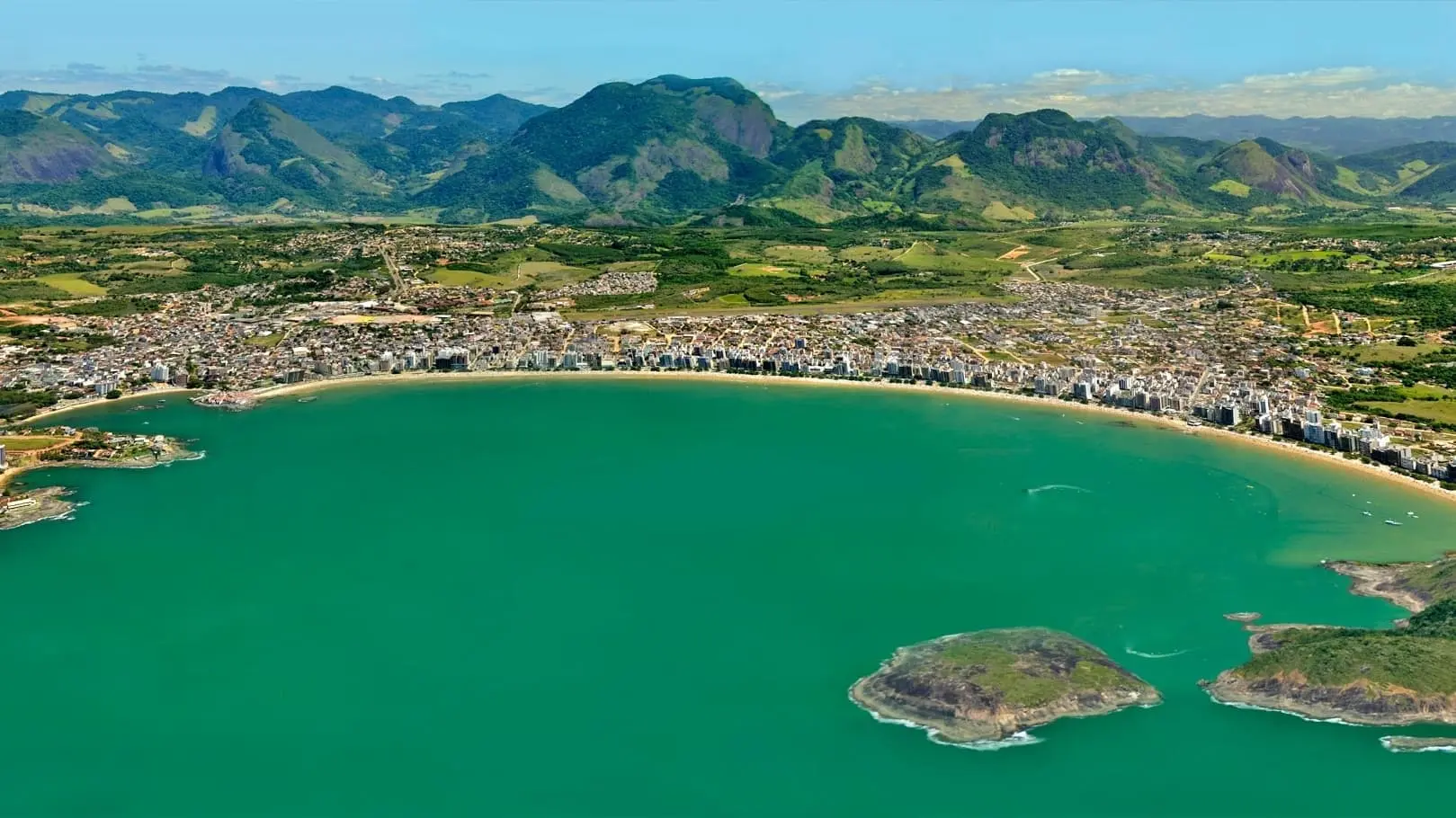 Visão da praia do morro